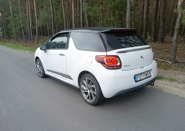 Citroen DS3 cena 30900 przebieg: 106000, rok produkcji 2016 z Krośniewice małe 172